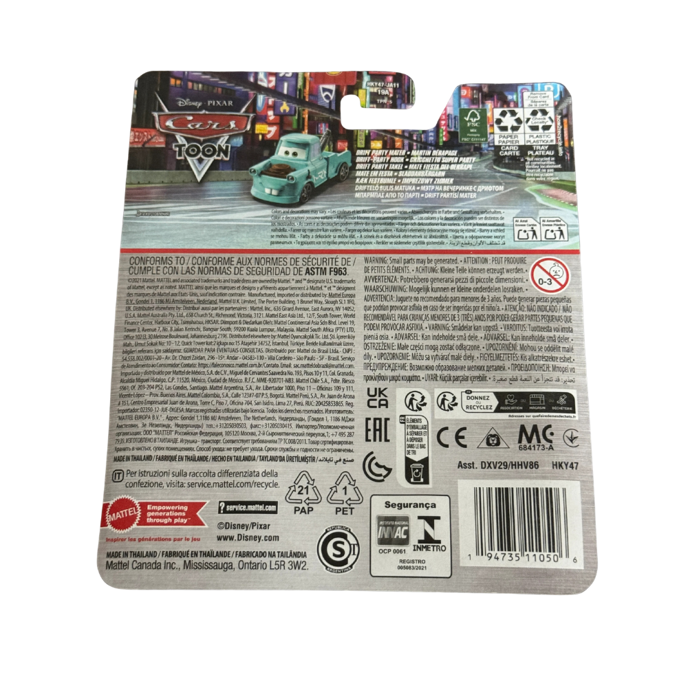 Disney Pixar Cars Auto Tokyo Abschleppwagen 1:55