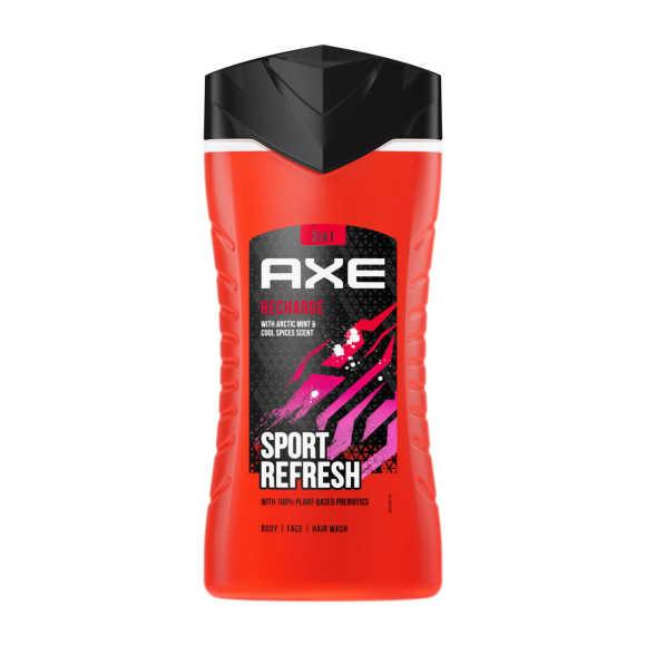 Axe Douchegel Recharge Sport Refresh 3-in-1 250 ml - K Drogerie