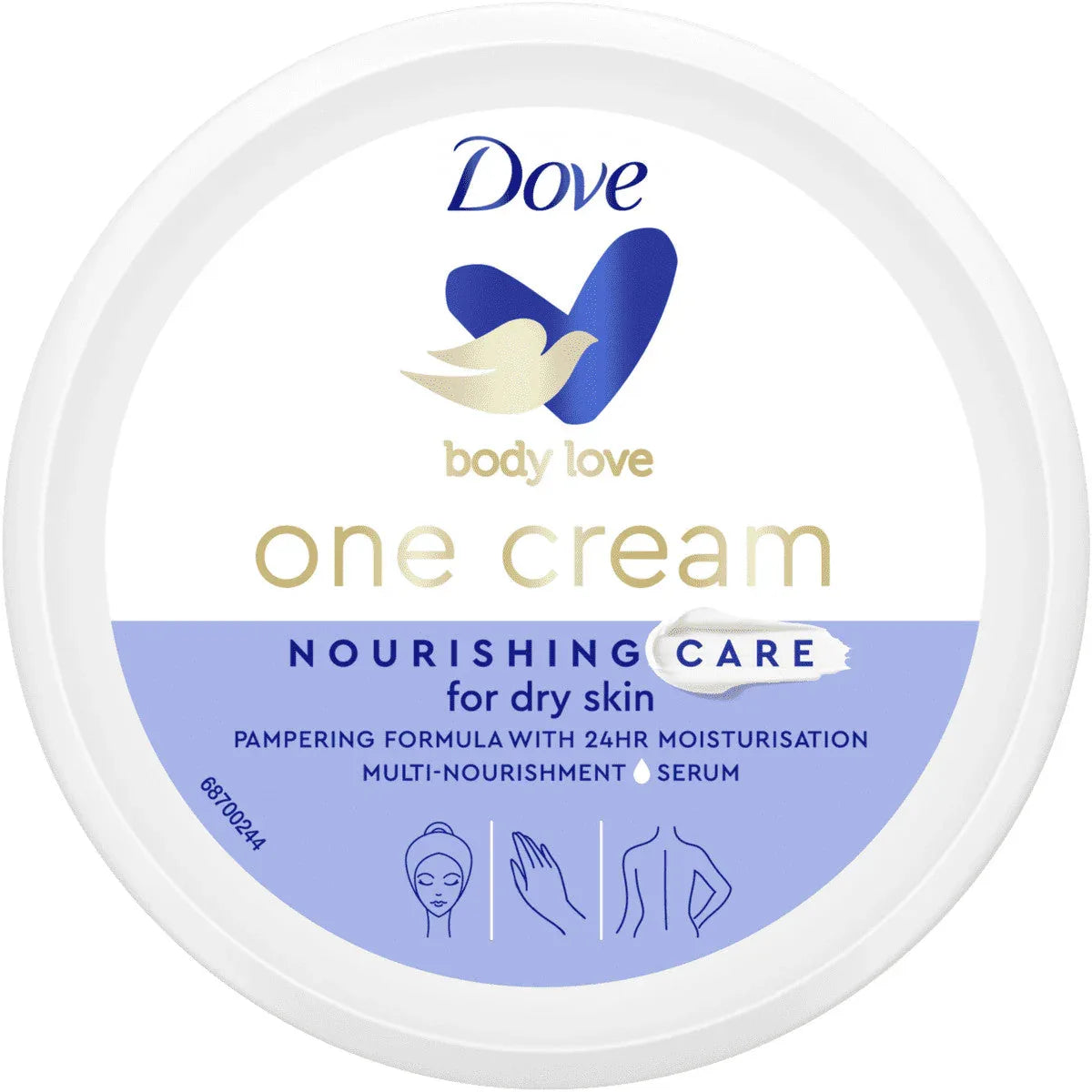 Dove Body Cream One Cream Rich 250 ml - K Drogerie