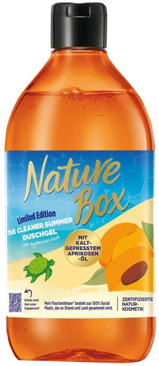 Nature Box Douchegel Abrikoos 385 ml - K Drogerie