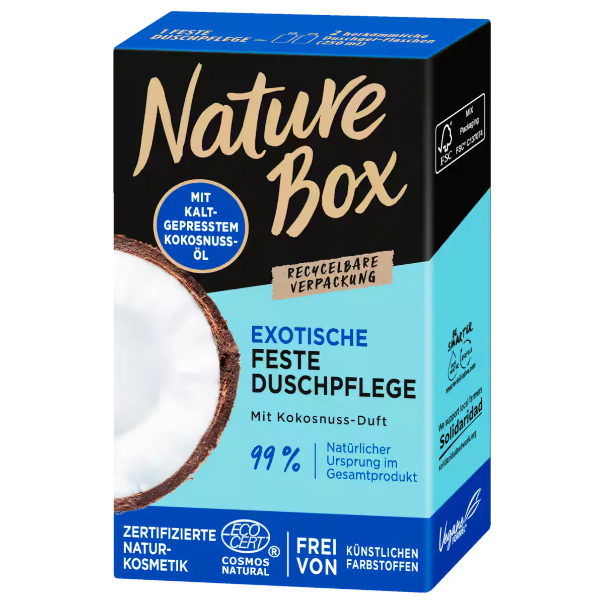 Nature Box Body Bar Coconut 100 gr - K Drogerie