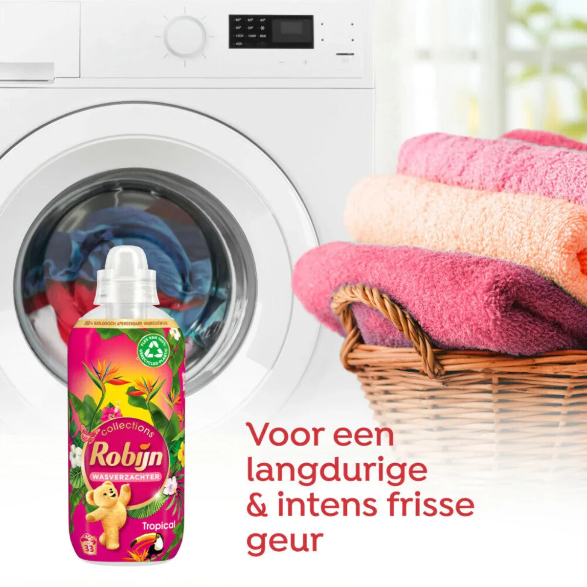 Robijn Wasverzachter Tropical 33 Wasbeurten 825 ml - K Drogerie