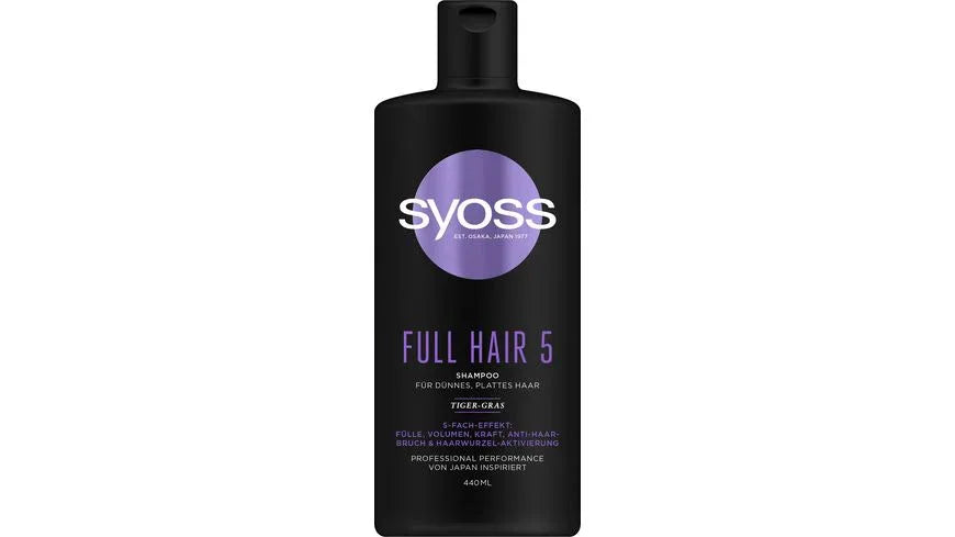 Syoss Shampoo Full Hair 5 440 ml - K Drogerie