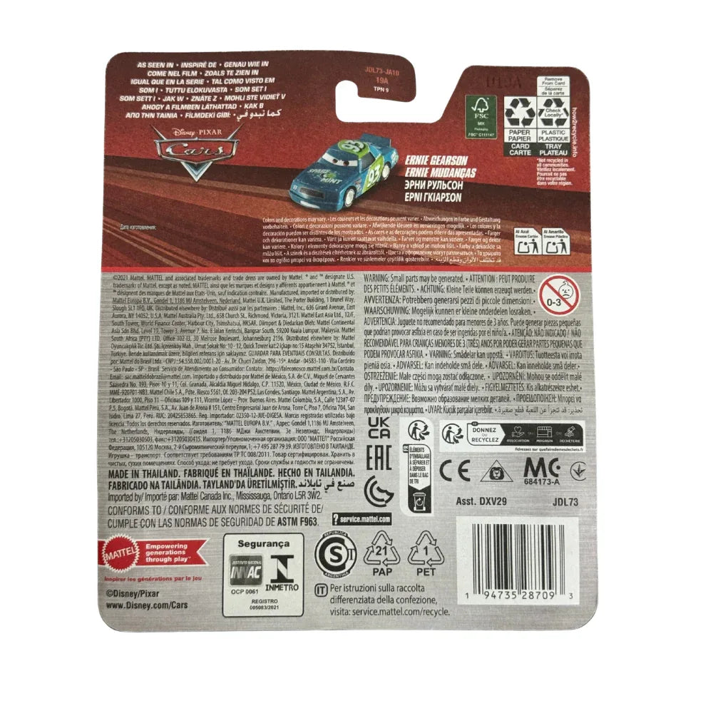 Disney Pixar Cars Diecast Auto Ernie Gearson 1:55 - K Drogerie