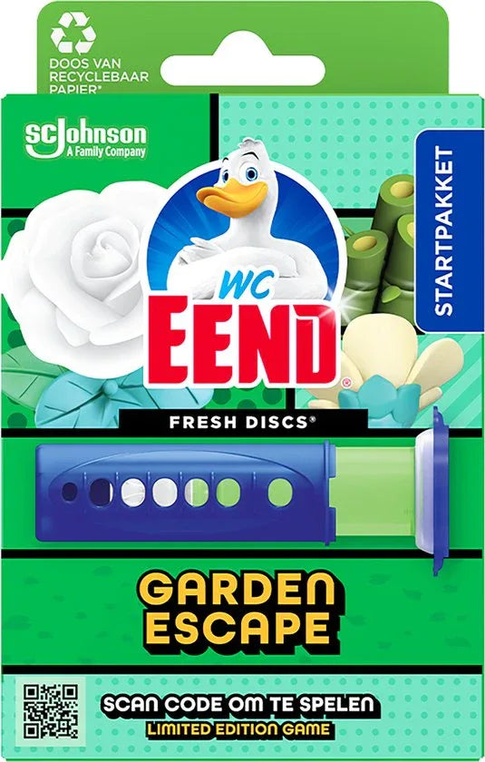 WC Eend Fresh Discs Houder Garden Escape 36 ml - K Drogerie