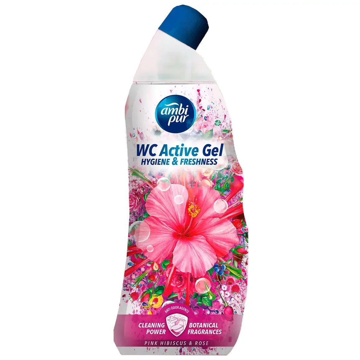 Ambi Pur Wc Active Reiniger Gel Pink Hibiscus & Rose 750 ml - K Drogerie