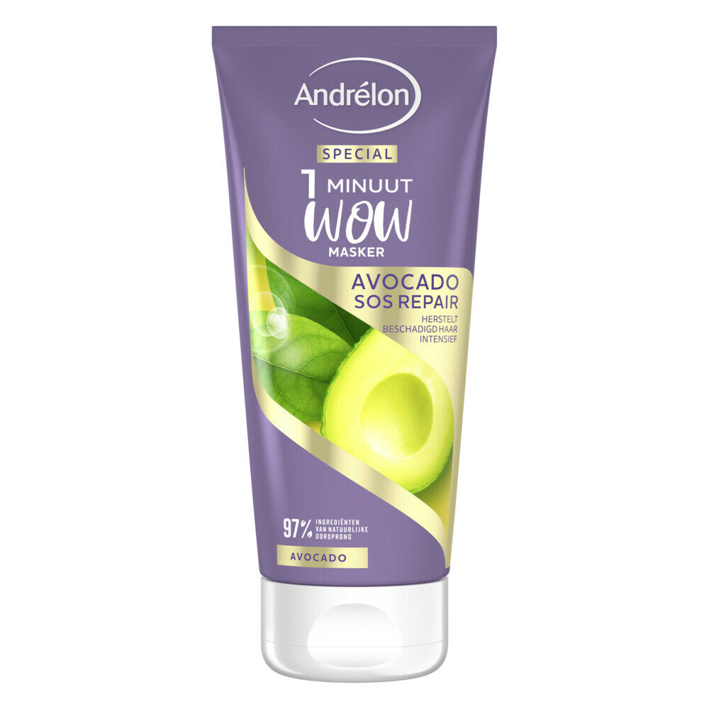 Andrélon 1 Minute Wow Mask Avocado SOS Repair 180 ml