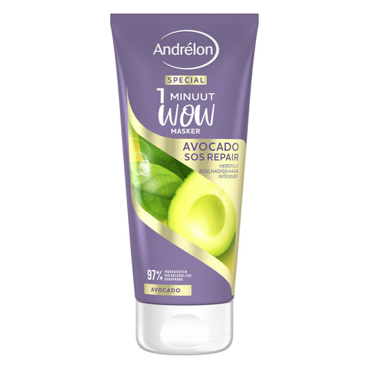Andrélon 1 Minute Wow Mask Avocado SOS Repair 180 ml