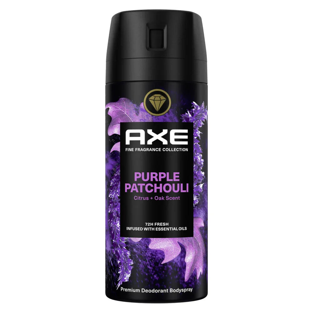 Axe Deodorant Bodyspray Purple Patchouli 150 ml - K Drogerie