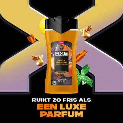 Axe Douchegel Peach Infusion 225 ml - K Drogerie