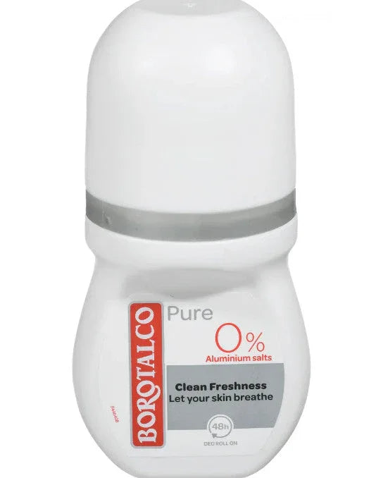 Borotalco Pure Deodorant Roller Clean Freshness 50 ml - K Drogerie