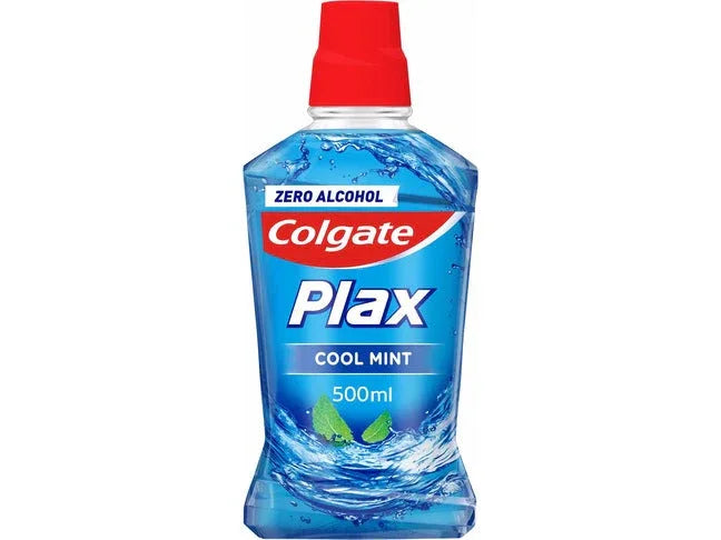 Colgate Mondwater Plax Cool Mint 500 ml - K Drogerie
