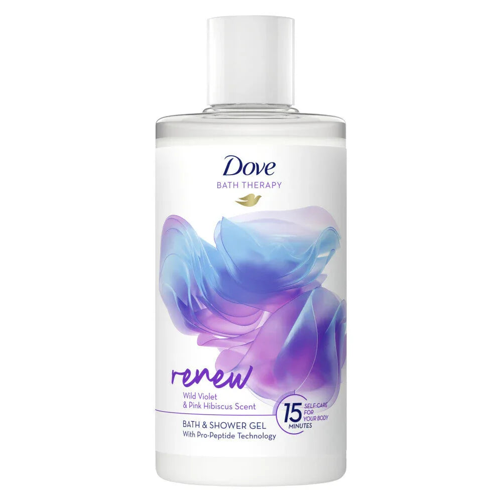 Dove Bath Therapy Renew Badschuim & Douchgel 400 ml - K Drogerie