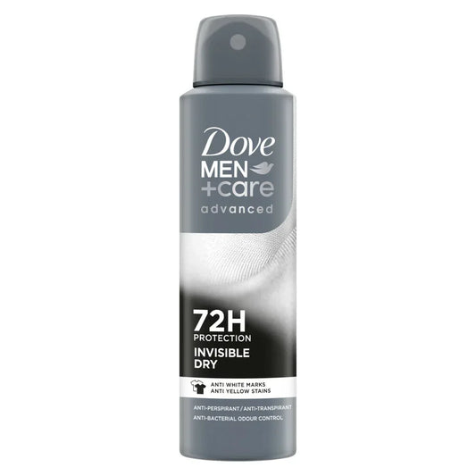 Dove Deospray Men+Care Advanced Invisible Dry 72h 150 ml - K Drogerie
