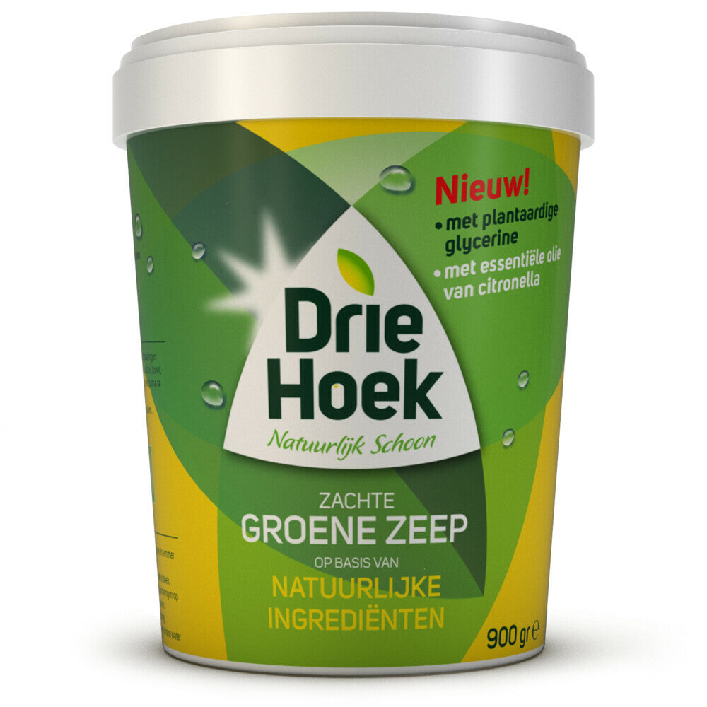 Dreieckige grüne Seife 900 g