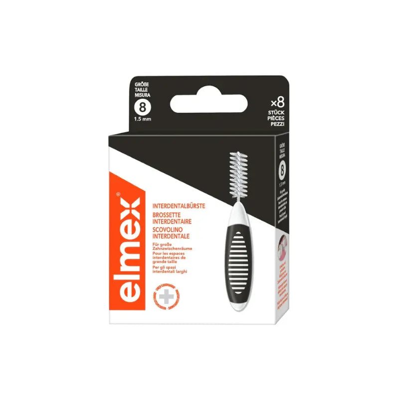Elmex Interdentale Ragers 1.5 mm Zwart ISO Maat 8 - K Drogerie