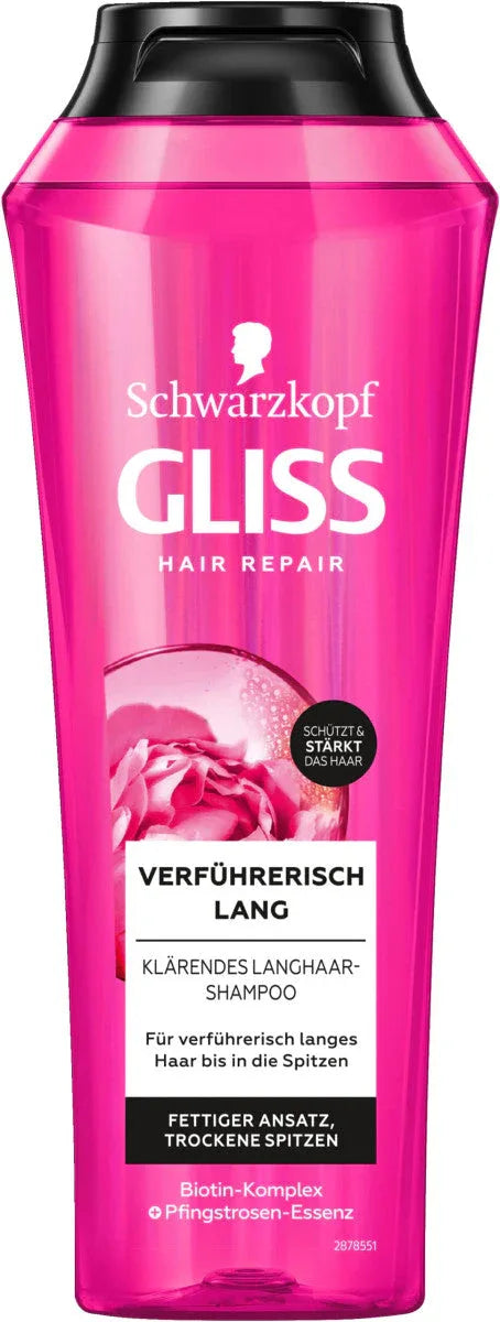Gliss Shampoo Verleidelijk Lang 250 ml - K Drogerie