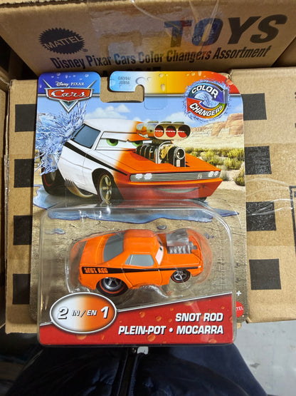 Disney Pixar Cars Farbwechsler-Auto – Farbwechselndes Spielzeugauto – Warm- und Kaltwasser – 8 Varianten