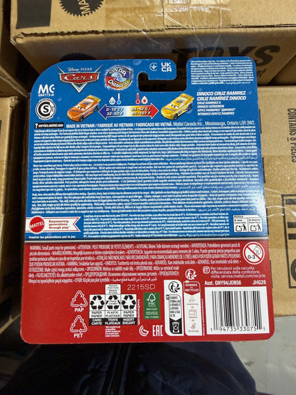 Disney Pixar Cars Farbwechsler-Auto – Farbwechselndes Spielzeugauto – Warm- und Kaltwasser – 8 Varianten