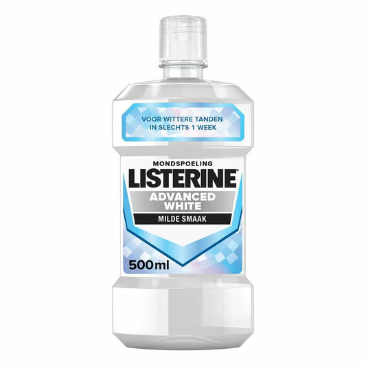 Listerine Mondwater Advanced White Mild 500 ml - K Drogerie