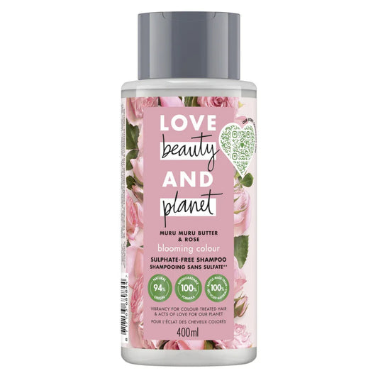 Love Beauty and Planet Shampoo Muru Muru Butter & Rose Oil 400 ml - K Drogerie