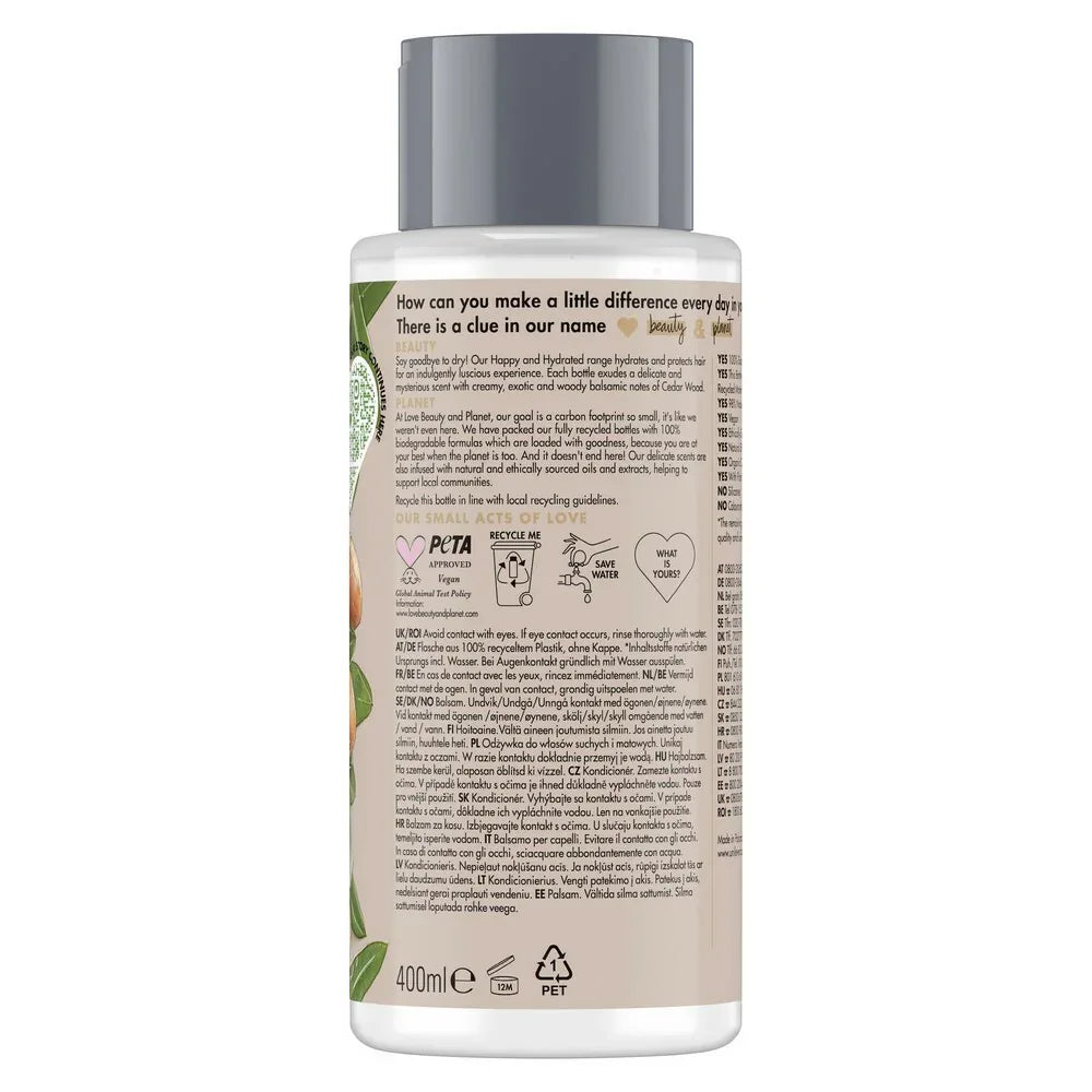 Love Beauty and Planet Conditioner Shea butter & Cedarwood 400 ml - K Drogerie