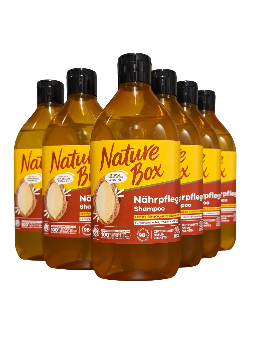 Nature Box Argan Shampoo 6 x 385ml - K Drogerie