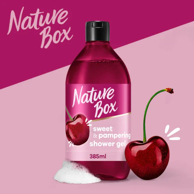 Nature Box Cherry Douchegel 385 ml - K Drogerie