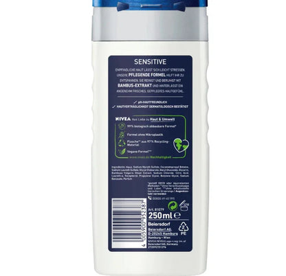 Nivea Men Douchegel 3-in-1 Sensitive 250 ml - K Drogerie
