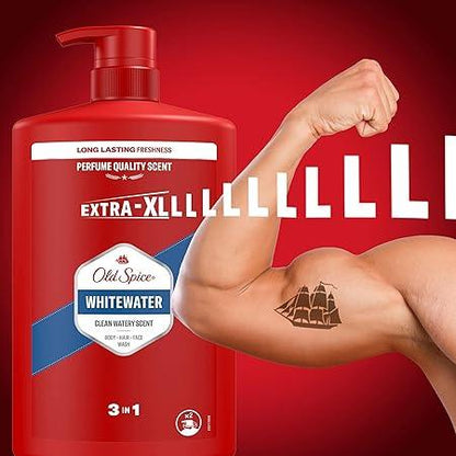 Old Spice Whitewater Douchegel 1000 ml - K Drogerie