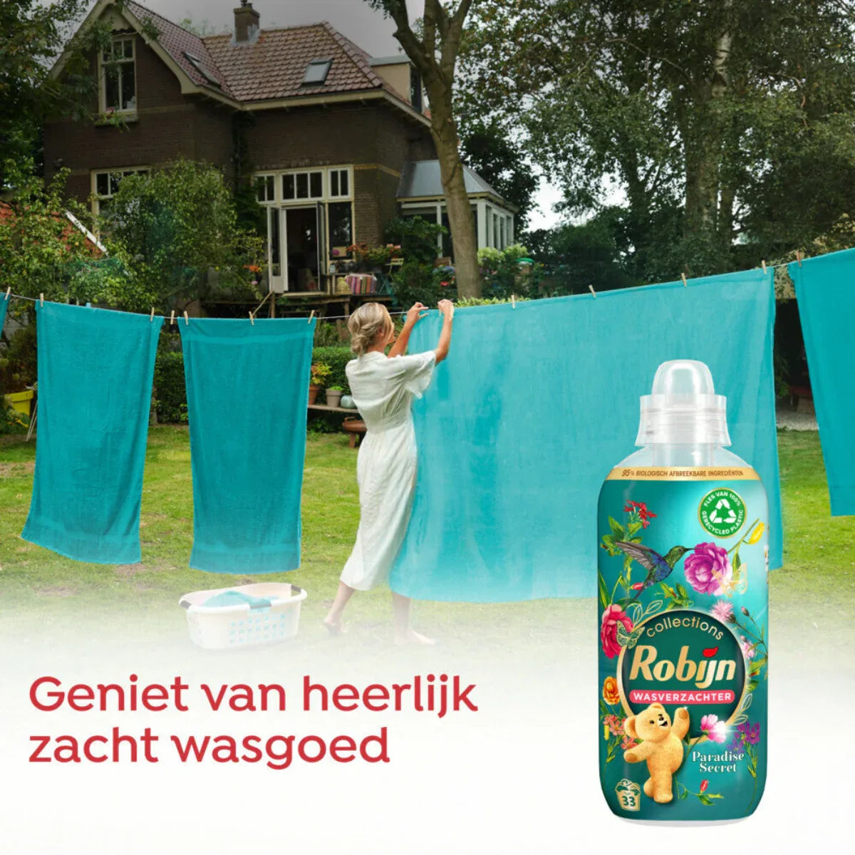Robijn Intense Wasverzachter Paradise Secret 33 Wasbeurten 825 ml - K Drogerie
