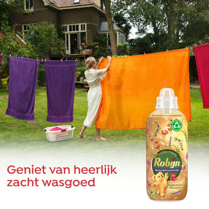 Robijn Wasverzachter Bohemian Blossom 33 Wasbeurten 825 ml - K Drogerie