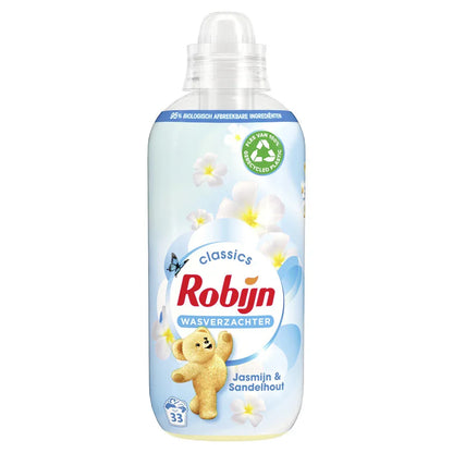 Robijn Wasverzachter Jasmijn en Sandelhout 33 Wasbeurten 825 ml - K Drogerie