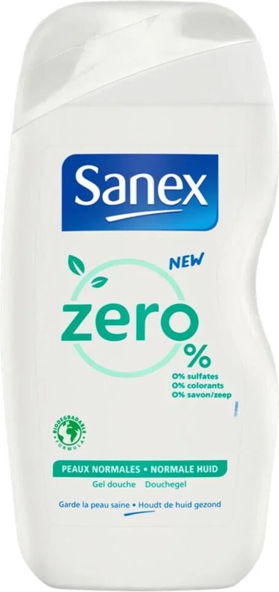 Sanex Douchegel Zero% Normal Skin 500 ml - K Drogerie