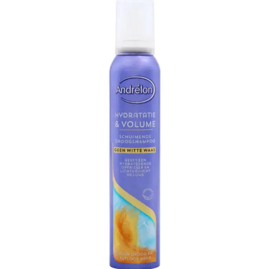 Andrelon Droogshampoo Schuimend Hydratatie & Volume 200 ml - K Drogerie