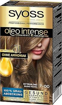 Syoss Oleo Color 7-00 Middelblond Haarverf - K Drogerie