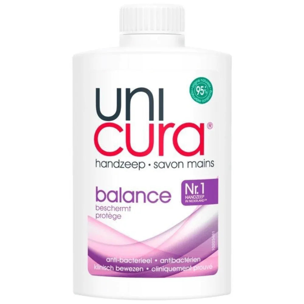 Unicura handzeep navulling balans 250 ml - K Drogerie