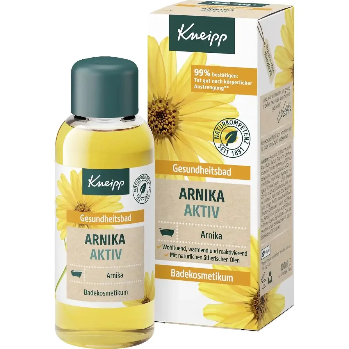 Kneipp Badolie Arnica Actief 100 ml - K Drogerie